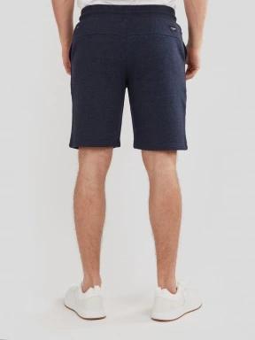 Fundango Delon Sweatshort férfi tréning rövidnadrág sötétkék színben 3