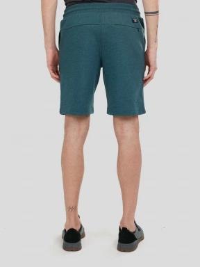 Fundango Delon Sweatshorts férfi tréning rövidnadrág zöld színben 3