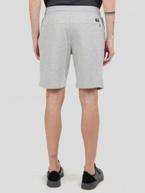 Fundango Delon Sweatshorts férfi tréning rövidnadrág szürke színben 3