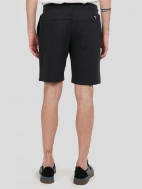 Fundango Delon Sweatshorts férfi tréning rövidnadrág fekete színben 3