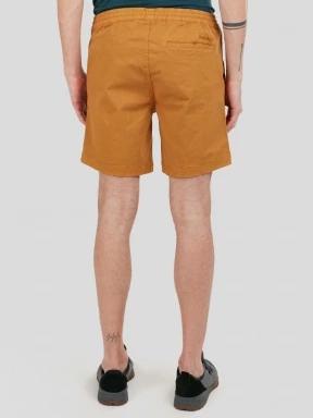 Fundango Mason Chino Shorts férfi rövidnadrág sárga színben 3