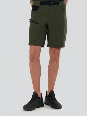 Fundango Roger Trekking Shorts férfi túra rövidnadrág zöld színben 1