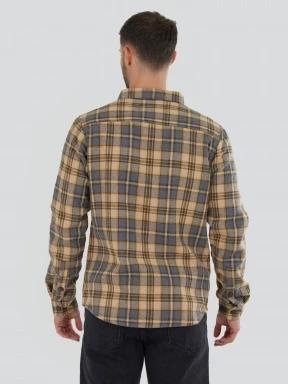 Fundango Roddy Lined Shirt férfi ingkabát szürke színben 3
