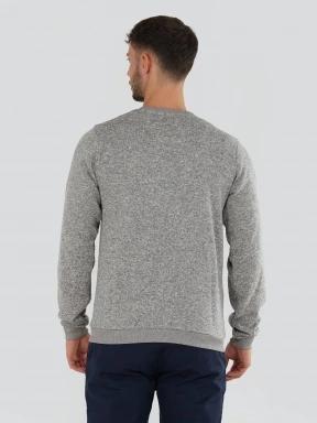 Fundango Randall Pullover férfi pulóver szürke színben 3