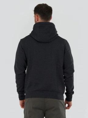 Fundango Conor Hooded Sweatshirt férfi kapucnis pulóver fekete színben 3