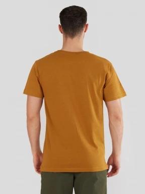 Fundango Legend T-shirt férfi rövid ujjú póló sárga színben 3