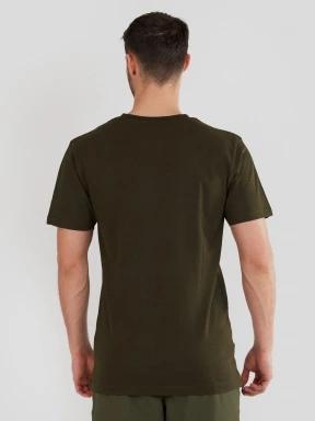 Fundango Legend T-shirt férfi rövid ujjú póló oliva színben 3
