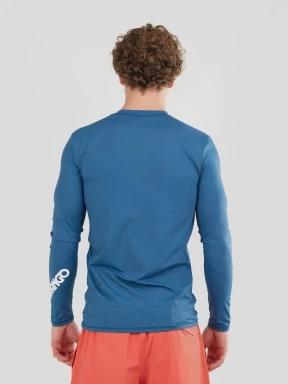 Fundango Manado Long Rashguard férfi hosszú ujjú lycra sötétkék színben 3