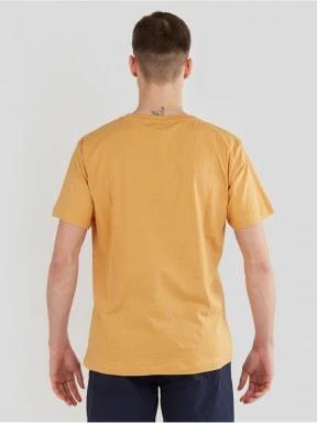 Fundango Talmer T-shirt férfi rövid ujjú póló sárga színben 3
