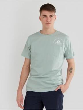 Fundango Talmer Pocket T-shirt férfi rövid ujjú póló zöld színben 1