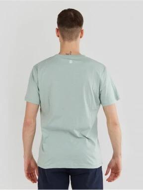 Fundango Talmer Pocket T-shirt férfi rövid ujjú póló zöld színben 3