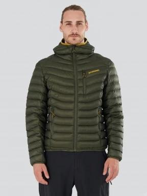 Fundango Rauris Down Jacket férfi pehelykabát zöld színben 1
