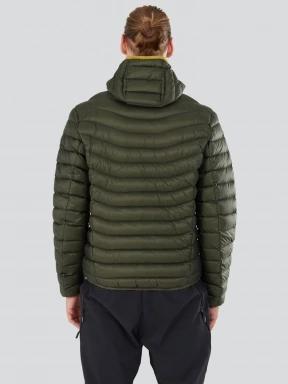 Fundango Rauris Down Jacket férfi pehelykabát zöld színben 3