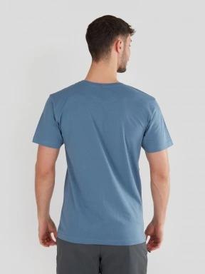 Fundango Basic-T Logo 12 férfi rövid ujjú póló kék színben 3