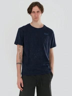 Fundango Dane Surf Pocket-T férfi rövid ujjú póló sötétkék színben 1