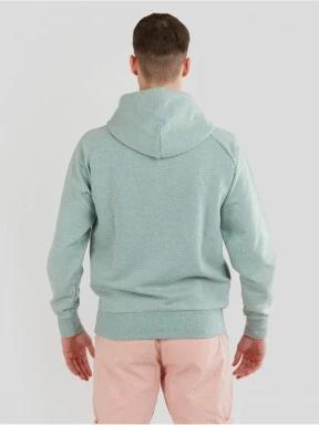 Fundango Talis Hooded Sweatshirt férfi kapucnis pulóver zöld színben 3