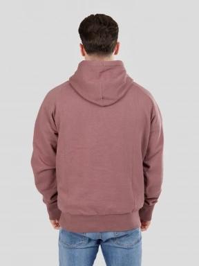 Fundango Talis Hooded Sweatshirt férfi pulóver lila színben 3