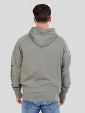 Fundango Talis Hooded Sweatshirt férfi pulóver zöld színben 3