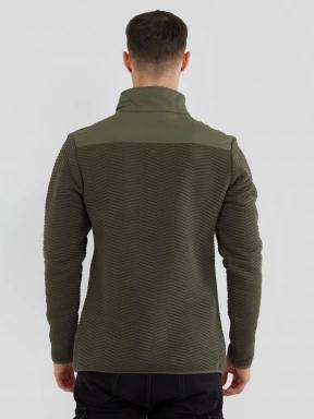 Fundango Vertigo Sweatshirt férfi pulóver oliva színben 3