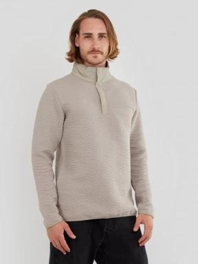 Fundango Vertigo Sweatshirt férfi pulóver szürke színben 1