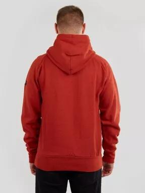 Fundango Dixon Hooded Sweatshirt férfi kapucnis pulóver narancssárga színben 3
