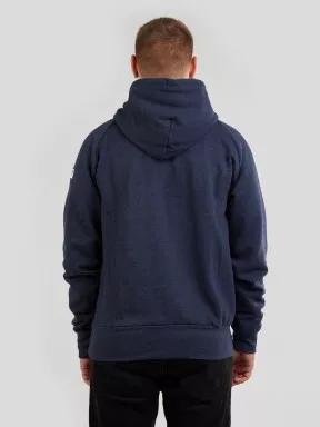 Fundango Dixon Hooded Sweatshirt férfi kapucnis pulóver kék színben 3
