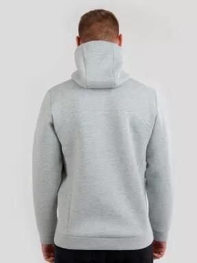 Fundango Hamal Tech Hoodie férfi kapucnis pulóver szürke színben 3