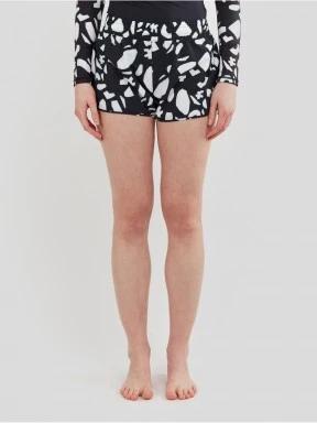 Fundango Elderberry Boardshort női beach short fekete színben 1