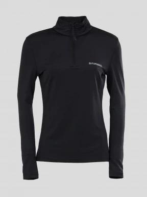 Fundango Yade Thermo Baselayer Top női aláöltöző felső fekete színben 1