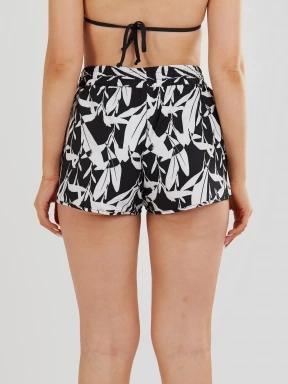 Fundango Elderberry Boardshort női beach short fekete színben 3