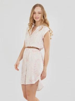 Fundango Mona Dress női ruha rózsaszín színben 1