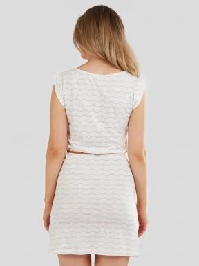 Fundango Sagitta Dress női ruha fehér színben 3