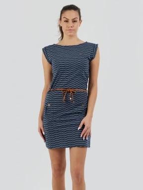 Fundango Sagitta Dress női ruha sötétkék színben 1