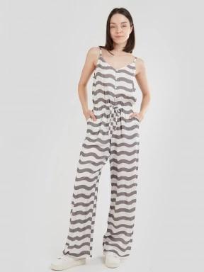 Fundango Alisha Jumpsuit női overál oliva színben 1