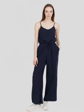 Fundango Alisha Jumpsuit női overál sötétkék színben 1