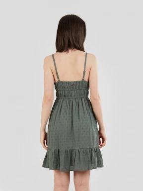 Fundango Sarah Mono Dress női ruha oliva színben 3