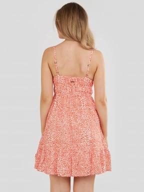 Fundango Sarah Dress női ruha piros színben 3
