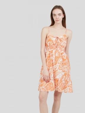 Fundango Sarah II Dress női ruha narancssárga színben 1