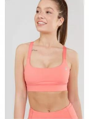 Fundango Dyanic High Support Sportbra női sportmelltartó magenta színben 1