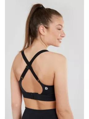 Fundango Dyanic High Support Sportbra női sportmelltartó fekete színben 3