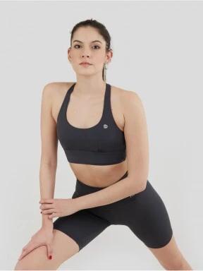 Fundango Vexx Sport bra női sportmelltartó fekete színben 1
