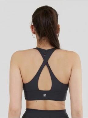 Fundango Vexx Sport bra női sportmelltartó fekete színben 3