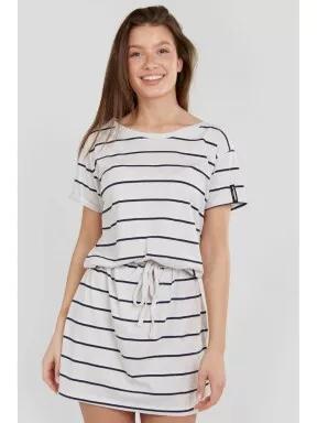 Fundango Gilwen Dress női nyári ruha fehér színben 1