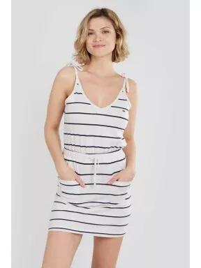 Fundango Anabel Dress női nyári ruha fehér színben 1