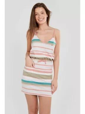 Fundango Anabel Dress női nyári ruha multikolor színben 1