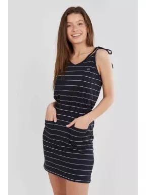 Fundango Anabel Dress női nyári ruha fekete színben 1