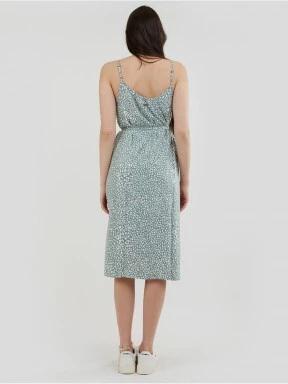 Fundango Naru Dress női ruha zöld színben 3