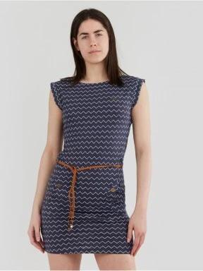 Fundango Sagitta Dress női ruha sötétkék színben 1