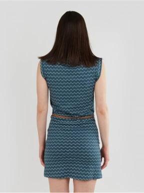 Fundango Sagitta Dress női ruha zöld színben 3