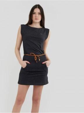 Fundango Sagitta Dress női ruha fekete színben 1